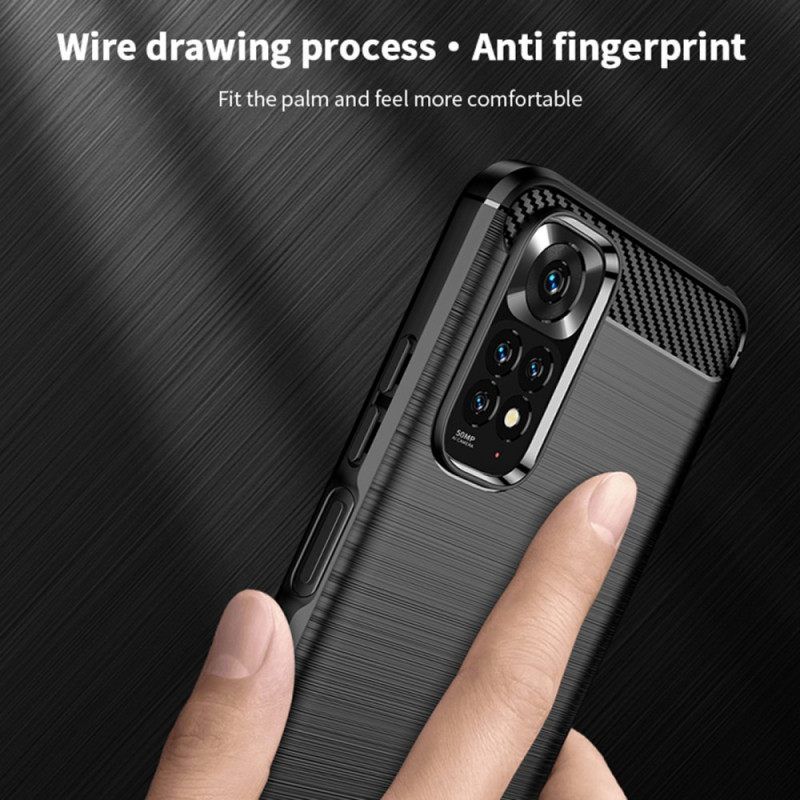 Θήκη Xiaomi Redmi Note 11 / 11S Mofi Brushed Carbon Fiber